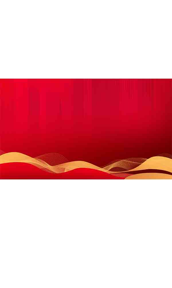 新年过年线条曲线红色大气年会活动背景_背景编号6375406