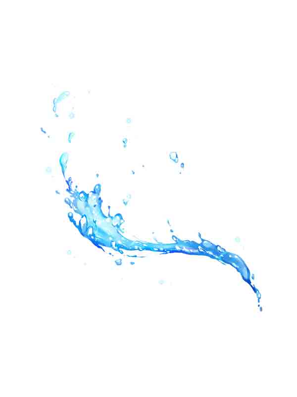 喷溅的水流液体_元素编号12842367