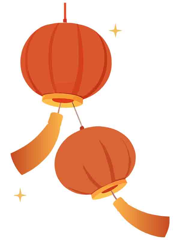 新年元旦国庆喜庆传统节日装饰红灯笼免抠图片_元素编号13932800