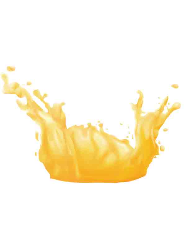 黄色飞溅_摄影图编号8823341