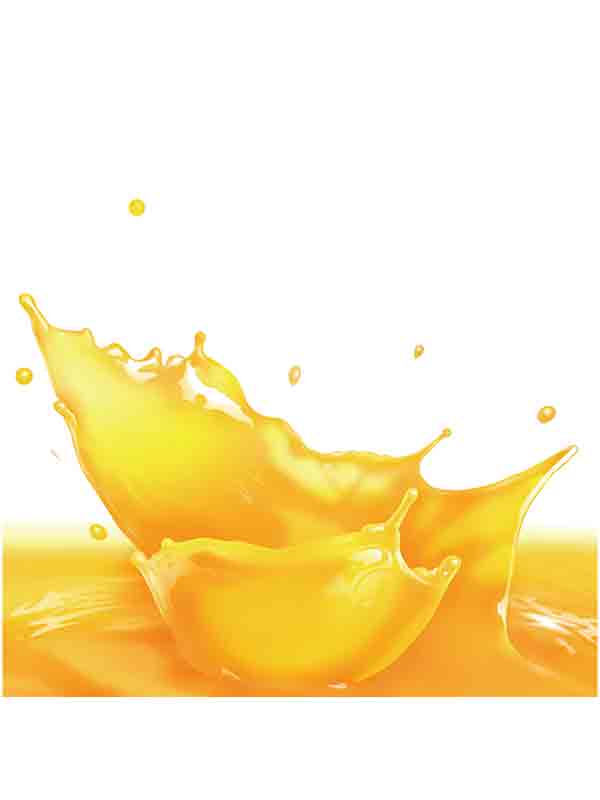 橙色飞溅_摄影图编号8823341